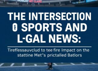 The Intersection of Sports and Legal News: Understanding the Impact on Athletes and Fans The Intersection of Sports and Legal News: Understanding the Impact on Athletes and Fans