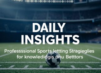 Daily Insights: Expert Sports Betting Tips for Savvy Bettors Daily Insights: Professional Sports Betting Strategies for Knowledgeable Bettors