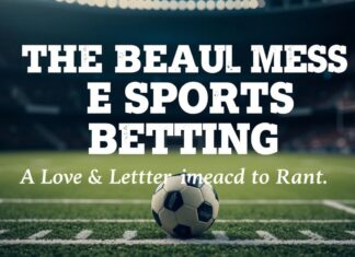 The Beautiful Mess of Sports Betting: A Love Letter and a Rant The Beautiful Mess of Sports Betting: A Love Letter and a Rant