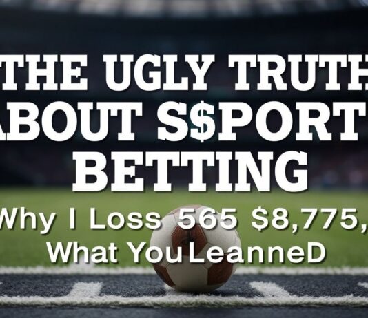 The Ugly Truth About Sports Betting: Why I Lost $8,765 And What I Learned The Ugly Truth About Sports Betting: Why I Lost $8,765 And What I Learned